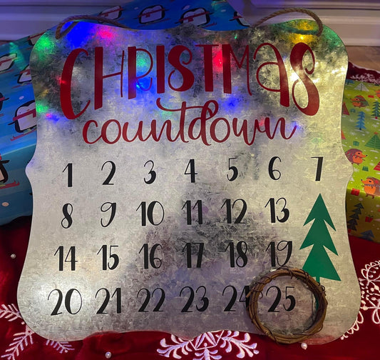 Christmas Countdown Calendar