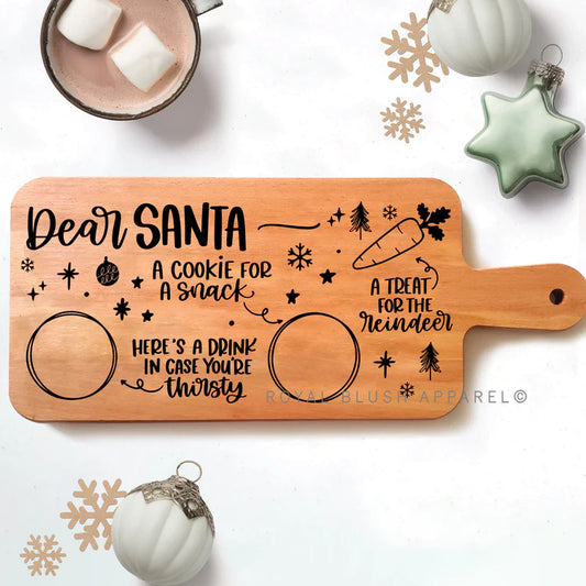 Santa Board & Plates