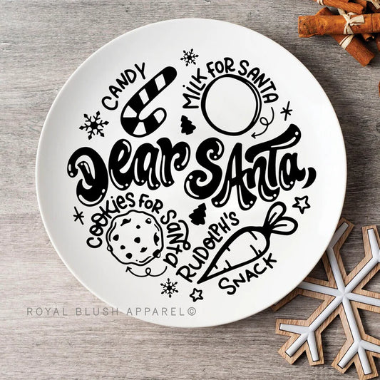 Santa Board & Plates