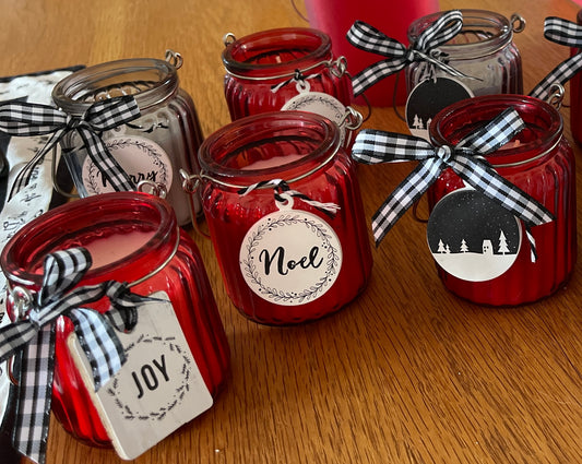 Mini Christmas Candles